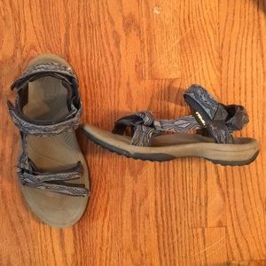 Women’s Blue Tevas